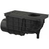 ALCA Univerzálny strešný odkvapkávač 300 × 155/110 mm, čierny AGV3 ALCA Univerzálny strešný odkvapkávač 300 × 155/110 mm, čierny AGV3