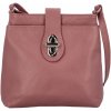Dámska kožená crossbody kabelka tmavo ružová - ItalY Laira ružová Dámska kožená crossbody kabelka tmavo ružová - ItalY Laira ružová