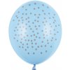 PartyDeco Balóny Bodky 30cm pastelové modré