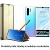 Otváracie Púzdro Luxria Clear View pre Huawei - Zlaté pre Huawei: P30 Pro Otváracie Púzdro Luxria Clear View pre Huawei - Zlaté pre Huawei: P30 Pro