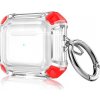 Puzdro Anti-drop case transparentno-červené – Apple AirPods 3 Puzdro Anti-drop case transparentno-červené – Apple AirPods 3