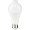 NEDIS LED žárovka E27/ A60/ 8,5 W/ 220 V/ 806 lm/ 3000 K/ teplá bílá/ detekce pohybu/ matná NEDIS LED žárovka E27/ A60/ 8,5 W/ 220 V/ 806 lm/ 3000 K/ teplá bílá/ detekce pohybu/ matná