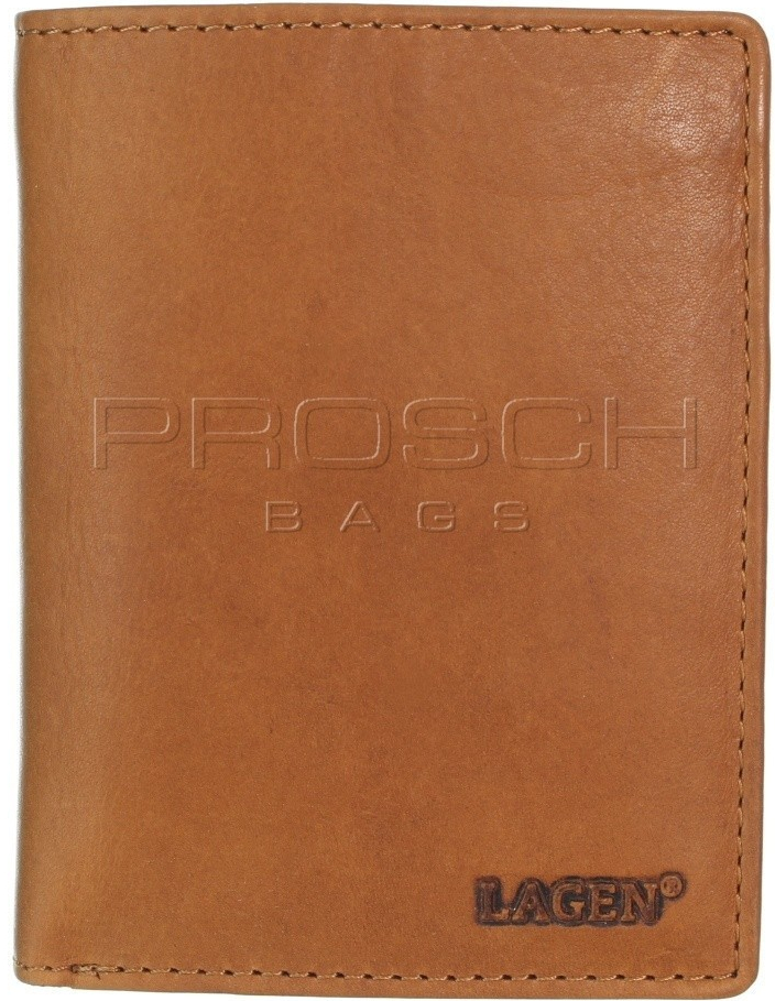 Lagen pánska kožená peňaženka 2001 V hnědá