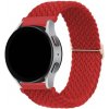eses Nastaviteľný nylónový elastický loop remienok pre smart hodinky 20 mm Farebný variant: červená