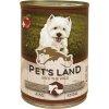 Pets Land Dog konz.hovädzí pečeň,jahňa,jablko 415G Pets Land Dog konz.hovädzí pečeň,jahňa,jablko 415G