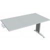 stôl pracovné řetěz rovný 140 cm - FS 1400 R Šedá stôl pracovné řetěz rovný 140 cm - FS 1400 R Šedá
