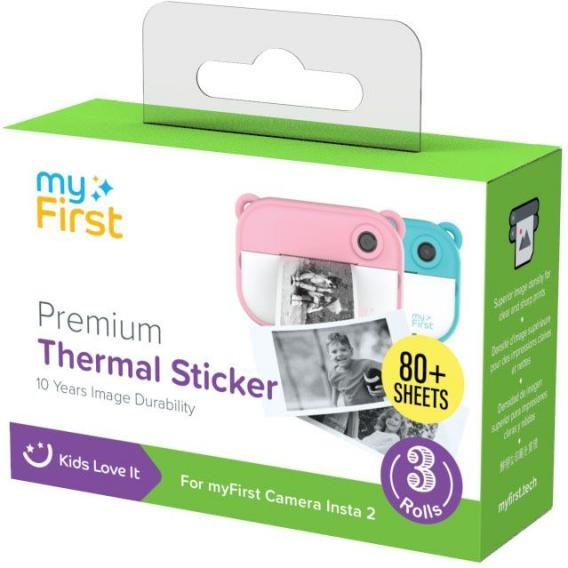 Fotopapier Termo papierové samolepiace kotúčiky myFirst Thermal Sticker 8885008561072