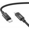 27W Nabíjací kábel BOROFONE BX106 USB-C / lightning čierna farba 27W Nabíjací kábel BOROFONE BX106 USB-C / lightning čierna farba