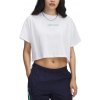 UNDER ARMOUR Dámske tričko s krátkym rukávom UA W VARSITY MIX HW SS CROP WHT Biela