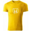 T-ričko Honda pánske tričko Farba trička: Žltá, Farba potlače: Biela, Veľkosť: S T-ričko Honda pánske tričko Farba trička: Žltá, Farba potlače: Biela, Veľkosť: S