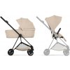 Cybex Mios 4 Comfort incl. Fold Lux Carry Cot 2026 Cozy Beige/Matt Black kombinovaný 2in1 kočík Cybex Mios 4 Comfort incl. Fold Lux Carry Cot 2026 Cozy Beige/Matt Black kombinovaný 2in1 kočík