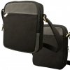 Impex Crossbody taška - plátno s kožou buffalo hunter - čierna/antracitová Veľkosť: UNI Impex Crossbody taška - plátno s kožou buffalo hunter - čierna/antracitová Veľkosť: UNI