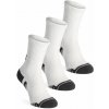 Ponožky Under Armour UA Performance Tech 3-Pack Crew - white/white/jet gray Ponožky Under Armour UA Performance Tech 3-Pack Crew - white/white/jet gray