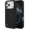 Mercedes Leather Lauer Leaves MagSafe kryt pre iPhone 17 Pro, čierny 57983127874