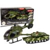 mamido Vojenská sada tank a helikoptéra s frikčným pohonom