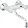 Drezová batéria GROHE s otočným ramienkom 150 mm chróm 31187001 Drezová batéria GROHE s otočným ramienkom 150 mm chróm 31187001