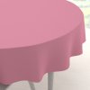 Biante Dekoračný okrúhly obrus Rongo RG-027 Ružový Ø 130 cm Biante Dekoračný okrúhly obrus Rongo RG-027 Ružový Ø 130 cm