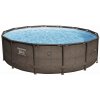 Bestway Bazén Steel Pro Max Rattan 3,66 x 1 m - 16609 Bestway Bazén Steel Pro Max Rattan 3,66 x 1 m - 16609