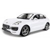 Bburago Bburago Plus Porsche Macan 1:24 bílá metalíza Bburago Bburago Plus Porsche Macan 1:24 bílá metalíza