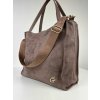 Hnedosivá kabelka na rameno GROSSO Hnedosivá kabelka na rameno GROSSO