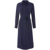 Esmara dámske blúzkové šaty 100389507 navy modrá