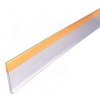 Lišty na cenovky, cenovková lišta samolepiaca, 40 x 1250 mm, priehľadná Lišty na cenovky, cenovková lišta samolepiaca, 40 x 1250 mm, priehľadná