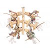 Drevené ramienko s lanom 45cm Drevené ramienko s lanom 45cm