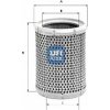 UFI VZDUCHOVÝ FILTER LAGUNA II ESPACE 1.9TDI CDI UF UFI VZDUCHOVÝ FILTER LAGUNA II ESPACE 1.9TDI CDI UF
