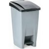 Odpadkový kôš s pedálom čierne veko 60 l 100027485 Odpadkový kôš s pedálom čierne veko 60 l 100027485
