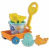 Androni Sada do piesku šťastná rybka s vozíkom 8000796339973 Androni Sada do piesku šťastná rybka s vozíkom 8000796339973