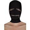 Ouch Extreme Zipper Mask with Eye and Mouth Zipper - Maska na obličej