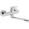 Drezová - umývadlová batéria Novaservis Metalia 54 s otočným ramienkom 150 mm chróm 54076,0 Drezová - umývadlová batéria Novaservis Metalia 54 s otočným ramienkom 150 mm chróm 54076,0