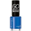 Rimmel London 60 sekund Super Shine Nail Polish lak na nechty 810 Grungy Grey 8 ml Rimmel London 60 sekund Super Shine Nail Polish lak na nechty 810 Grungy Grey 8 ml