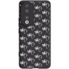 Picasee silikónový čierny obal pre Honor 90 5G - Separ - White On Black Picasee silikónový čierny obal pre Honor 90 5G - Separ - White On Black