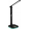 Platinet PDL711RGBB stolná LED lampa stmievateľná, bezdrôtové nabíjanie, hodiny, čierna PLADL711RGBB Platinet PDL711RGBB stolná LED lampa stmievateľná, bezdrôtové nabíjanie, hodiny, čierna PLADL711RGBB
