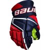 Hokejové rukavice Bauer Vapor 3X Navy/Red/White Junior 11 palcov Hokejové rukavice Bauer Vapor 3X Navy/Red/White Junior 11 palcov