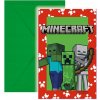 Procos Pozvánky Minecraft 6ks Procos Pozvánky Minecraft 6ks