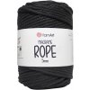 Špagát Macrame Rope 5 MM Čierna 750 Špagát Macrame Rope 5 MM Čierna 750