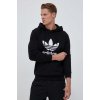 Bavlnená mikina adidas Originals Classics Trefoil Hoodie IM4489 čierna M Bavlnená mikina adidas Originals Classics Trefoil Hoodie IM4489 čierna M