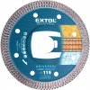 Extol Industrial 8703041 - Kotúč rezný diamantový Turbo Thin Cut, 115mm