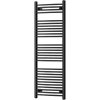 Rovný radiátor na sušenie uterákov 1600x600 mm čierny Rovný radiátor na sušenie uterákov 1600x600 mm čierny