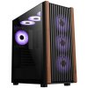 1stCOOL G6 Noble Wood Decor TS ARGB, skrinka ATX, USB3.0, USB-C, 4x ARGB ventilátor ML-G6-NOBLE-USBC-ARGB 1stCOOL G6 Noble Wood Decor TS ARGB, skrinka ATX, USB3.0, USB-C, 4x ARGB ventilátor ML-G6-NOBLE-USBC-ARGB