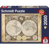 Schmidt Historická mapa světa 2000 dielov