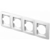 Rámček 4 vodorovný, biela, EKONOMIK, OE40PW-U - dopredaj Rámček 4 vodorovný, biela, EKONOMIK, OE40PW-U - dopredaj