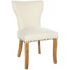 Jedálenská stolička Zadar látka antik-svetlá, krémová Jedálenská stolička Zadar látka antik-svetlá, krémová