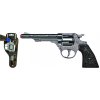 Alltoys revolver kovbojský stříbrný kovový 8 ran Alltoys revolver kovbojský stříbrný kovový 8 ran