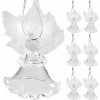 Ruhhy 22497 Vianočná ozdoba sklenený anjelik na zavesenie 6 ks Ruhhy 22497 Vianočná ozdoba sklenený anjelik na zavesenie 6 ks