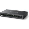 TP-Link Mercusys MS110P Switch 10-Port, 8x 10/100 Mbps PoE+, 2x LAN, 802.3af/at, 65 W (MS110P) TP-Link Mercusys MS110P Switch 10-Port, 8x 10/100 Mbps PoE+, 2x LAN, 802.3af/at, 65 W (MS110P)