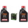 OLEJ MOTUL 7100 2 Litre 4T 10W40 + OLEJOVÝ FILTER HIFLO HF207 YAMAHA KTM HONDA OLEJ MOTUL 7100 2 Litre 4T 10W40 + OLEJOVÝ FILTER HIFLO HF207 YAMAHA KTM HONDA