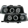 Predné svetlá ANGEL EYES čierne Audi 80 Predné svetlá ANGEL EYES čierne Audi 80